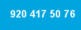 920 417 50 76